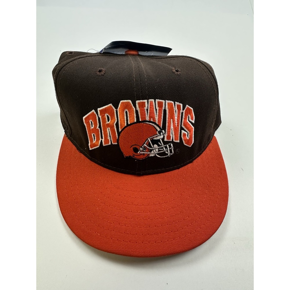 NWT Vintage Cleveland Browns Annco NFL Hat Cap Brown Adjustable New